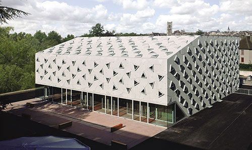 Vue générale extérieure du Silex - Photo © Agence d’architecture BMC2