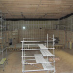 Vue de la salle en chantier de l’Auditorium à Poitiers - Photo © Philippe Warrand