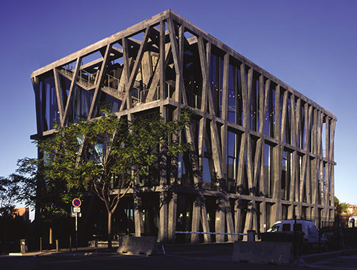 Vue extérieure du Pavillon Noir à Aix-en-Provence - Photo © Ruault