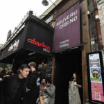 Le Café Charbon, vue de la rue Oberkampf, entrée public du Nouveau Casino