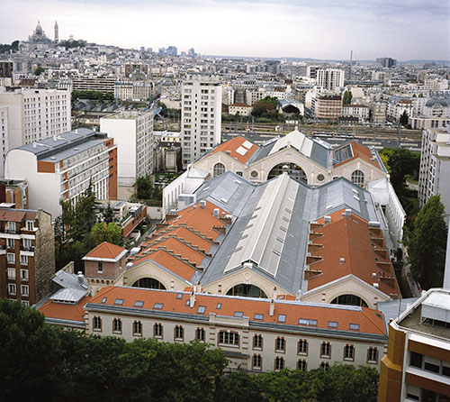 Vue aérienne du 104 - Photo © Edouard Caupeil