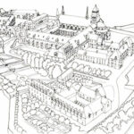 Dessin de l’abbaye de Fontevraud - Document © CCO