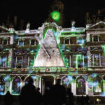 Jouons avec le temps, Marie-Jeanne Gauthé, place des Terreaux, Fête des lumières, Lyon - Photo © JT