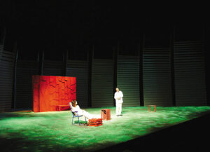 L’Homme des bois d’Anton Tchekhov, mise en scène d’Isabelle Pousseur, scénographie Laurence Villerot (2007) - Photo © Laurence Villerot