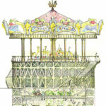 Le Carrousel des Mondes marins - Dessin © François Delarozière