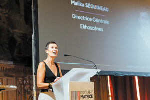 Malika Séguineau, directrice générale d’Ekhoscènes - Photo © Jean-Adrien Morandeau