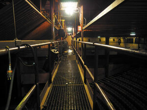 La passerelle du théâtre